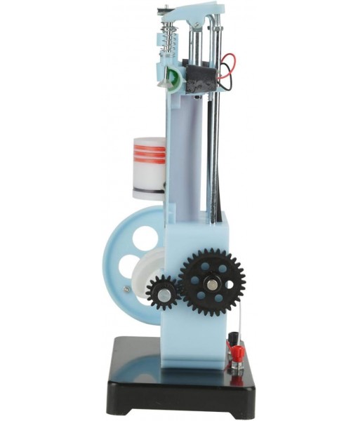 Oumefar 4 Stroke Internal Combustion Engine Model Engine Model Four-Stroke Single-Cylinder Engine Model for Physics Mechanics Experiment Teaching Instrument