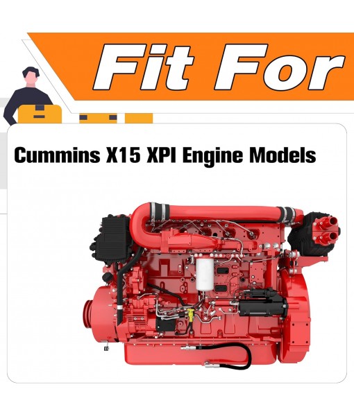 5417366 Crankcase Breather Compatible with Cummins X15 XPI Engine Model,Crankcase Oil Separator Replace# 5679573 4974922