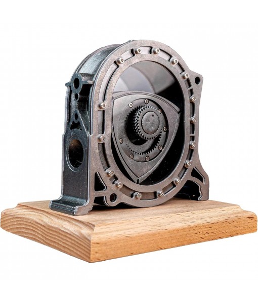 Metal 4-Stroke Wankel Rotary Engine Model - an Educational and Fascinating Simulation (Not All-Metal)