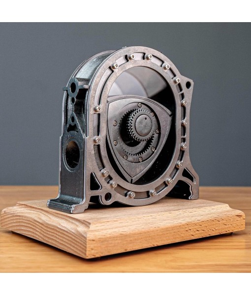 Metal 4-Stroke Wankel Rotary Engine Model - an Educational and Fascinating Simulation (Not All-Metal)