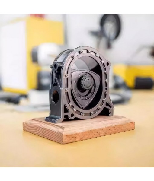 Metal 4-Stroke Wankel Rotary Engine Model - an Educational and Fascinating Simulation (Not All-Metal)