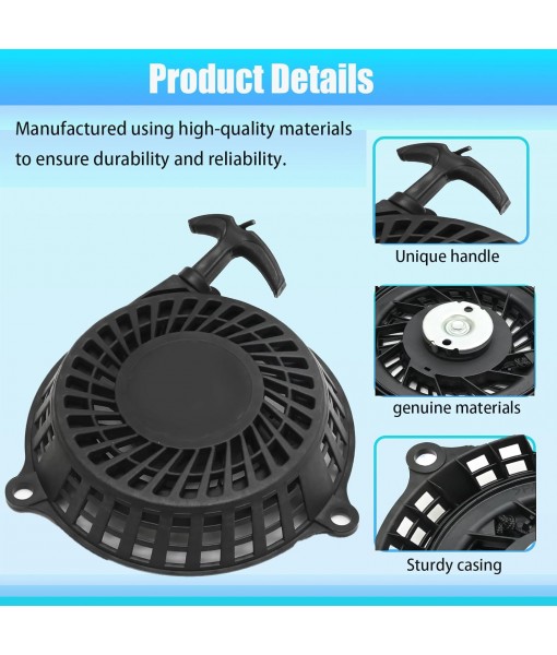 751-14396 951-14396 Pull Start Recoil Starter Assembly for MTD Cub Cadet Troy Bilt TB105 TB120 TB220 TB270ES Lawn Mower self propelled Mower Engine Model 1X65LU 1X65RU 1X65CU