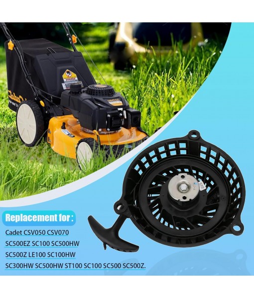 751-14396 951-14396 Pull Start Recoil Starter Assembly for MTD Cub Cadet Troy Bilt TB105 TB120 TB220 TB270ES Lawn Mower self propelled Mower Engine Model 1X65LU 1X65RU 1X65CU