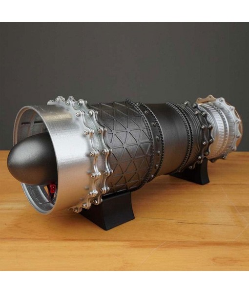 SKYMECHMAN 1/20 WS-15 Turbofan Frighter Engine Model,DIY Assembly Electric Model,Physical Science Experiment Kit for Adults and Teens (150+ PCS)