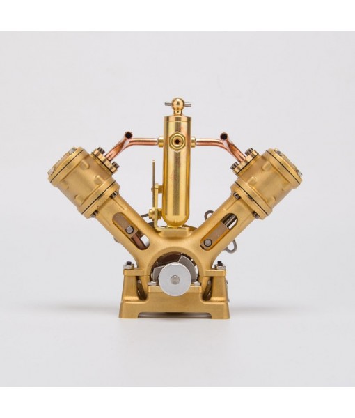 RW-V2 Engine Kit for Adults, Reciprocating Steam Engine Model Kit That Runs, Engine Motor Model Educational Physics Experiment STEM Model -RTR