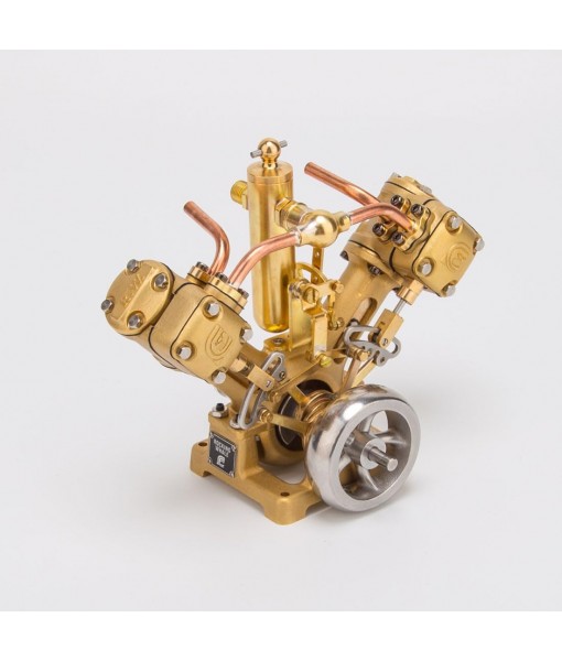 RW-V2 Engine Kit for Adults, Reciprocating Steam Engine Model Kit That Runs, Engine Motor Model Educational Physics Experiment STEM Model -RTR