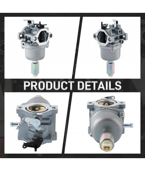 795366 Carburetor Fits for Engine Model 31P977 331877 33R877 280H06 280H07 for Craftsman LT2000 DLS3500 lT3000 DLS3500 YT3000 YTS3000 for MTD Bolens 13AM762F765 Mower 795366 799256 698945