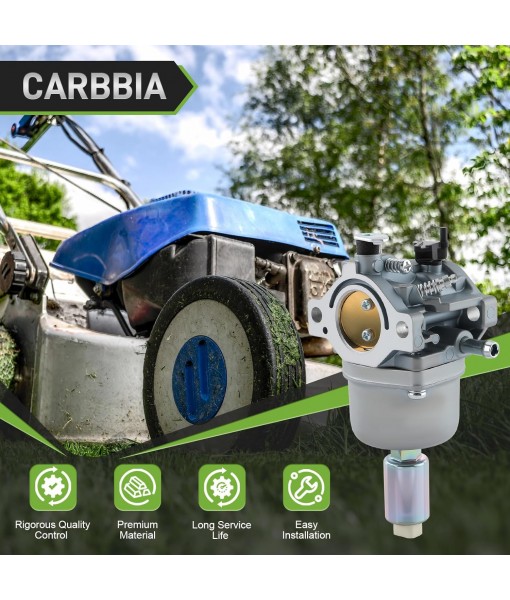 795366 Carburetor Fits for Engine Model 31P977 331877 33R877 280H06 280H07 for Craftsman LT2000 DLS3500 lT3000 DLS3500 YT3000 YTS3000 for MTD Bolens 13AM762F765 Mower 795366 799256 698945