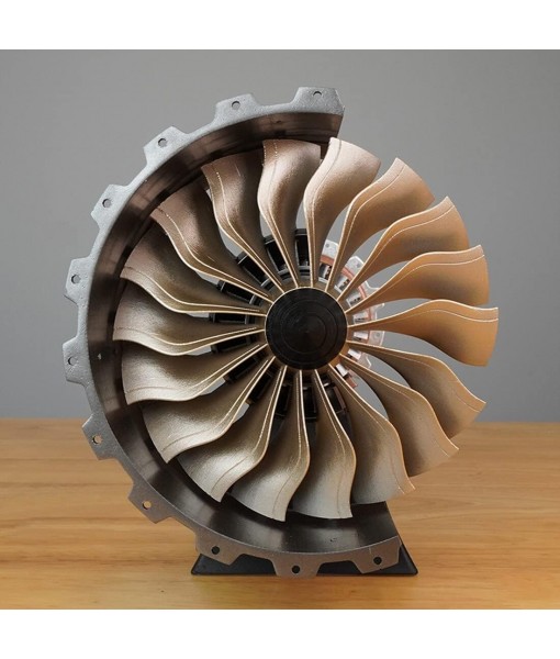 SkyMechman Functional Trent 900 Turbofan Engine Building Kit, 150+PCS DIY Turbofan Engine Model Kit Scientific Educational Toys Gifts for Kids Adults